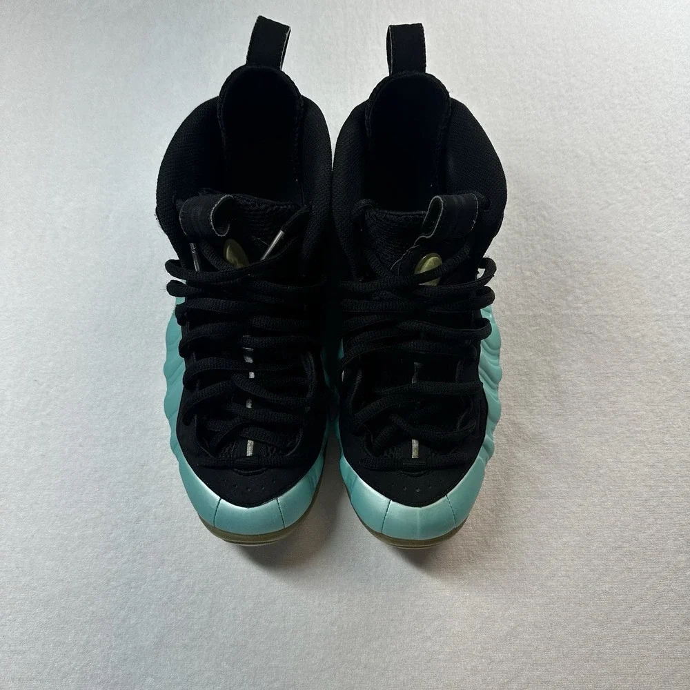 Nike‎ Air Foamposite Pro Island Green Chrome Size 9 Mens Sneakers